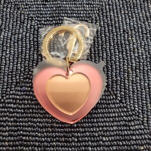 JIMMY CHOO PARFUMS WOMEN HEART CHARM KEYCHAIN / KEYRINGS (**)